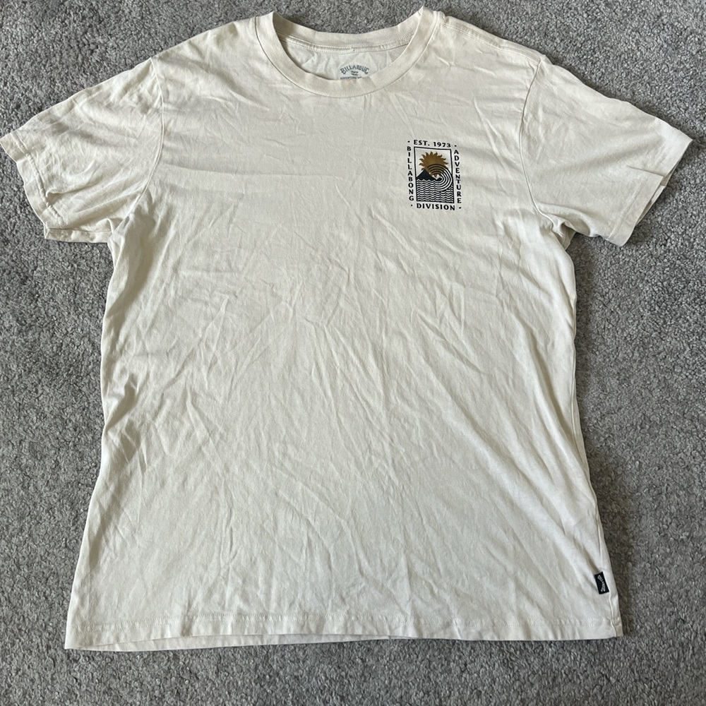 Billabong Off-White Graphic Tee
